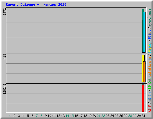 Raport Dzienny -  marzec 2026